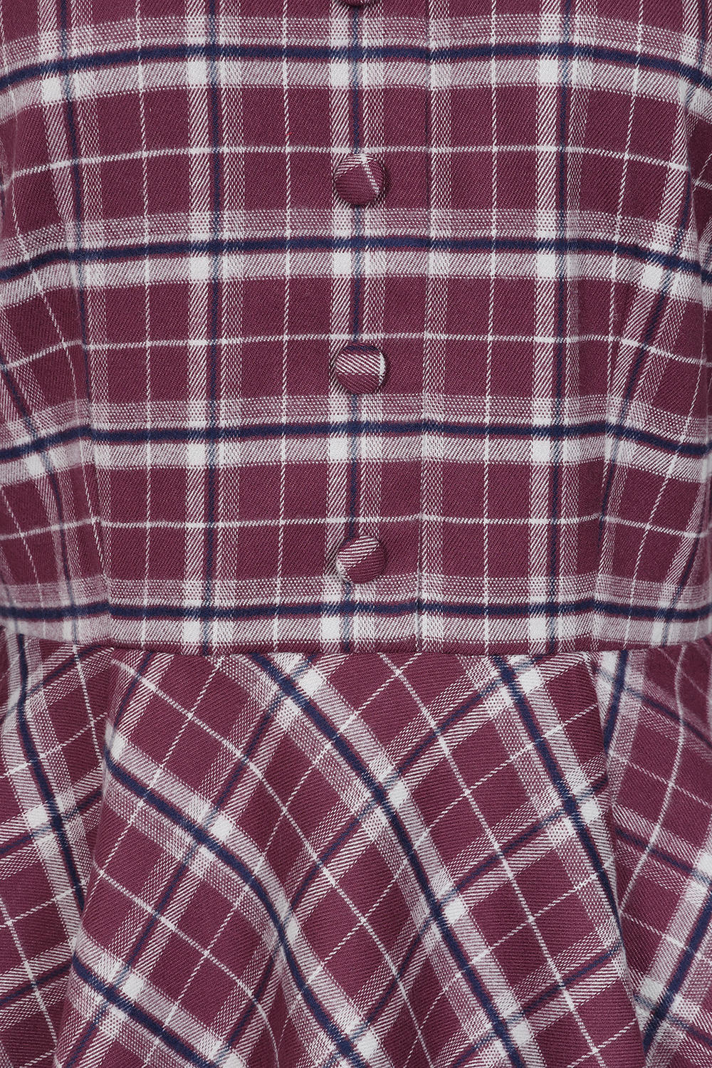 Lowe Tartan Swing Dress in Extended Sizing